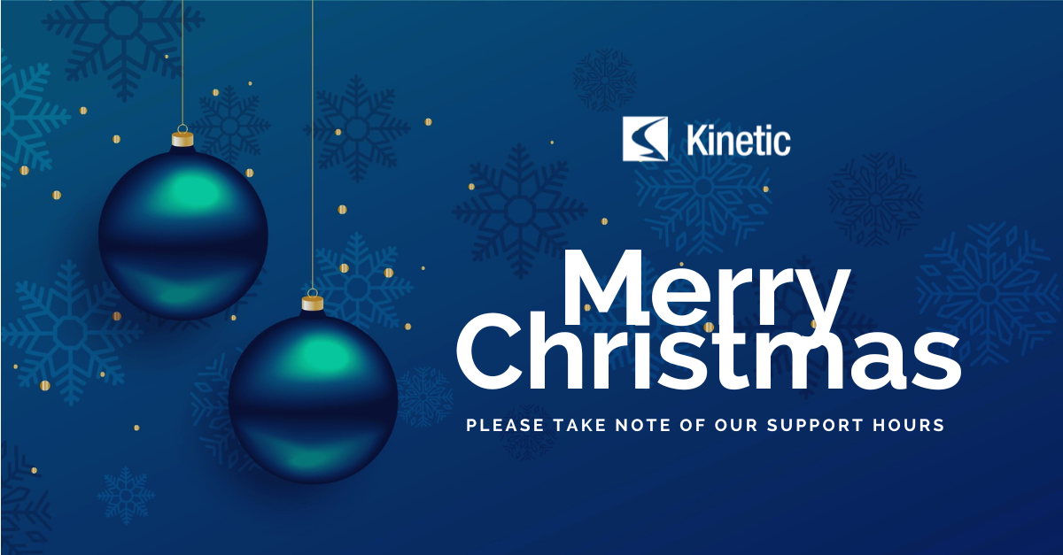 Merry Christmas from Kinetic