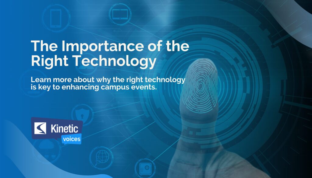 The Importance of the Right Technology