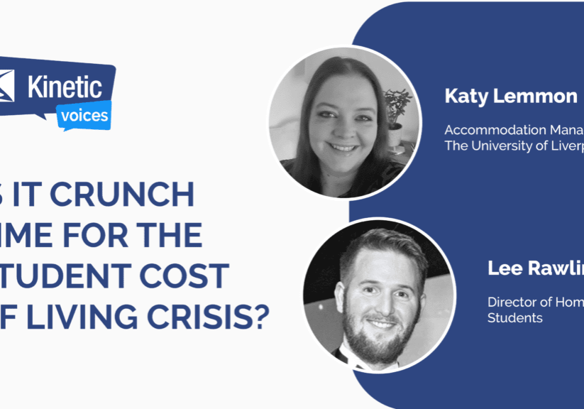 Is it crunch time for the student cost of living crisis? Katy Lemmon and Lee Rawlinson share insights